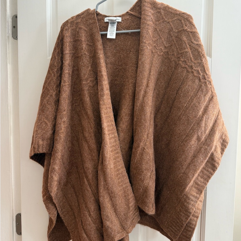 Brown Women's Poncho